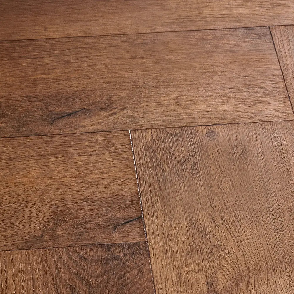 Dunea Visgraat Dark Oak Klik PVC - Afbeelding 2