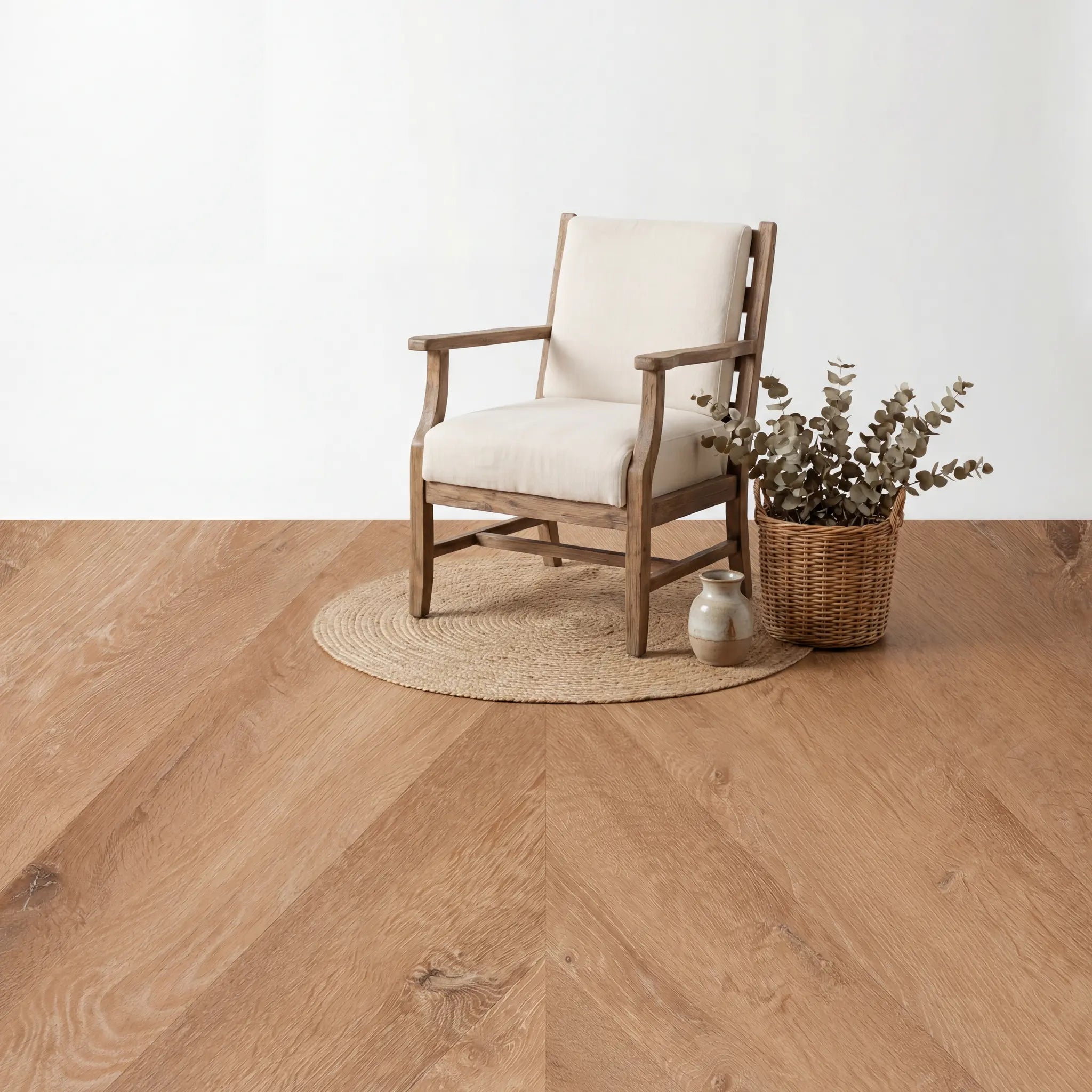 Lux Tenebrae Chevron Warm Oak Plak PVC - Afbeelding 2