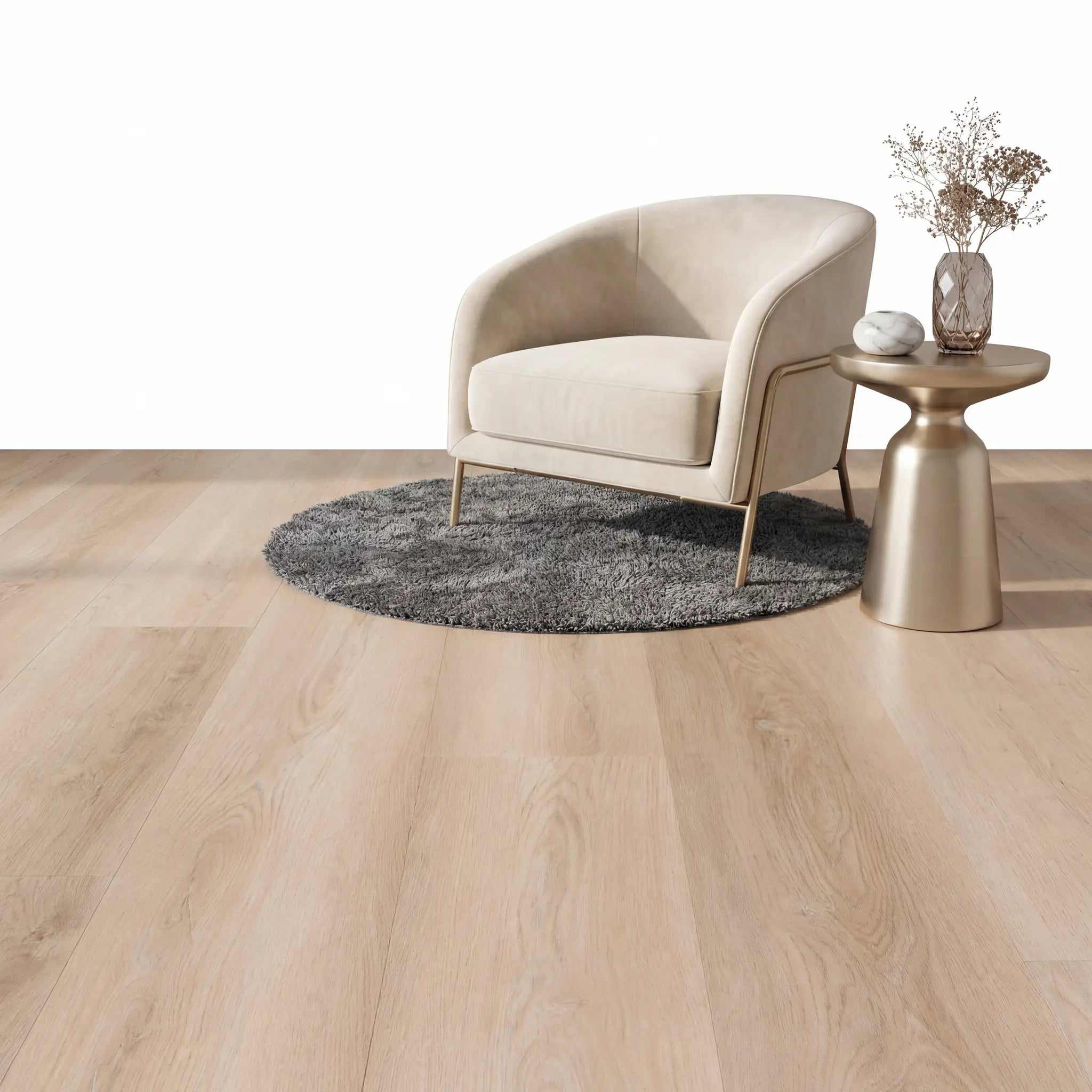 Madera Rechte Plank White Wash Smoky Plak PVC - Afbeelding 5