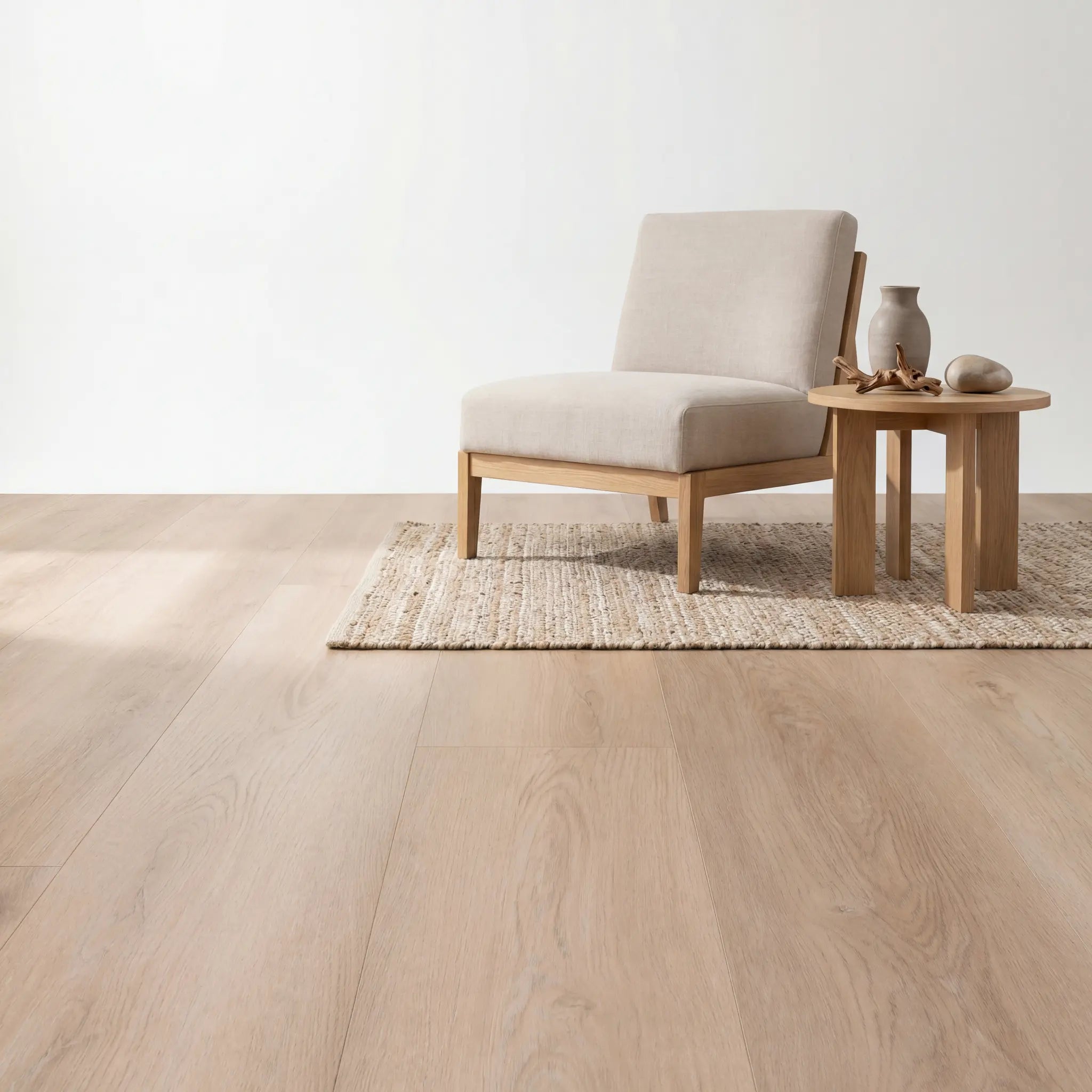 Madera Rechte Plank White Wash Smoky Plak PVC - Afbeelding 6