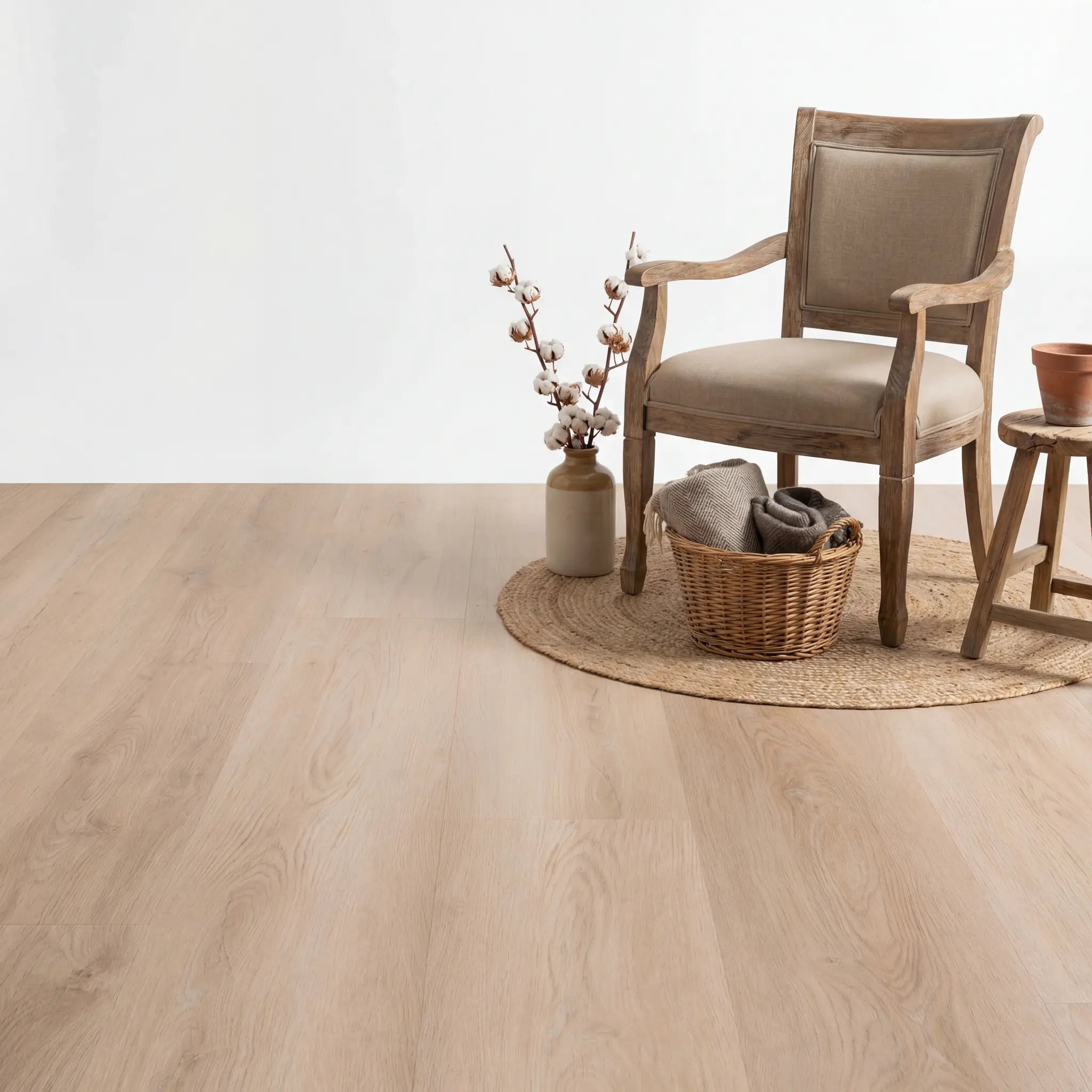 Madera Rechte Plank White Wash Smoky Plak PVC - Afbeelding 3
