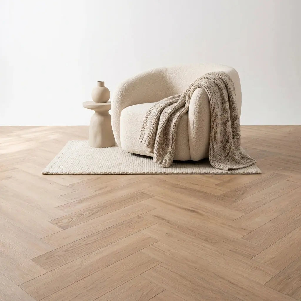 Madera Visgraat Smoky Plak PVC - Afbeelding 6