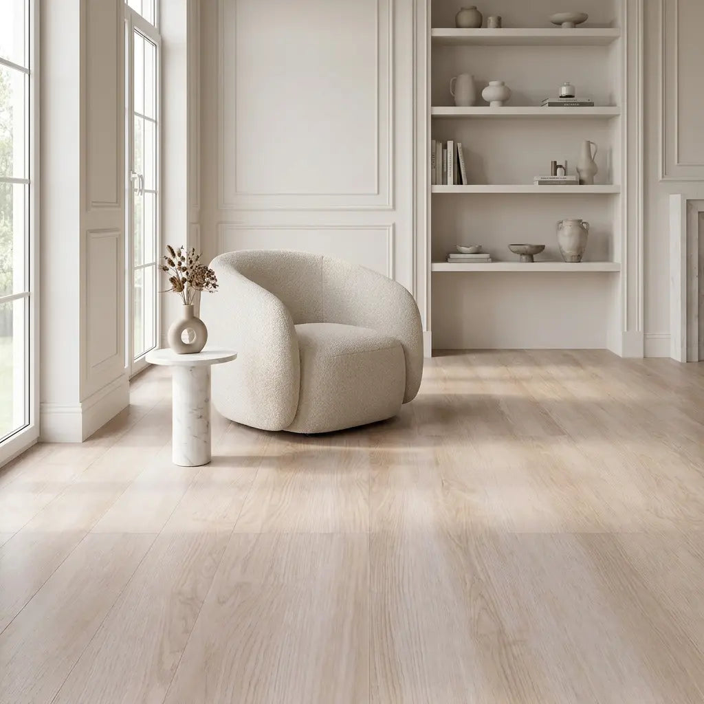 Dunea Rechte Plank Beige Oak Klik PVC - Afbeelding 3