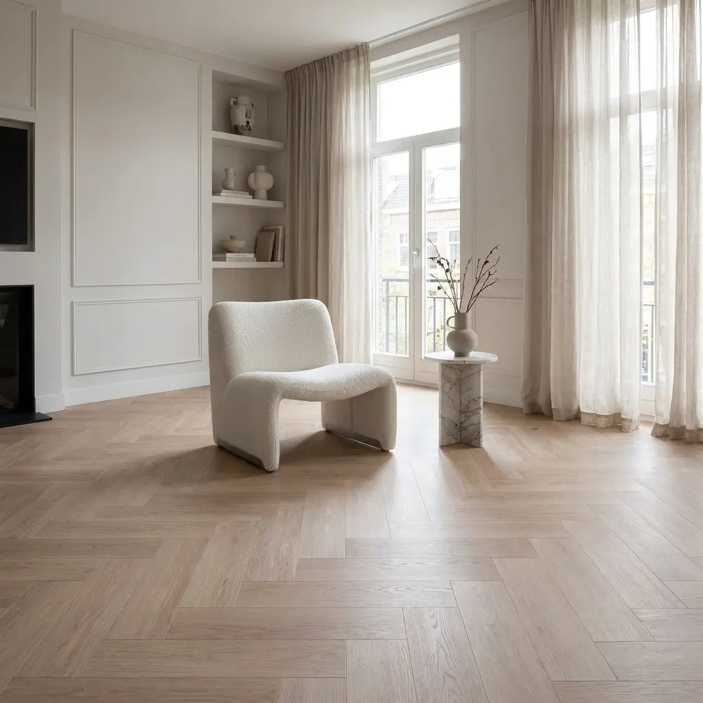 Dunea Visgraat Beige Oak Klik PVC - Afbeelding 5