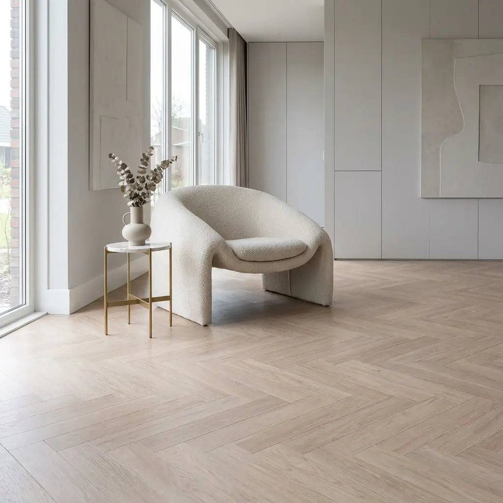 Dunea Visgraat Beige Oak Klik PVC - Afbeelding 6