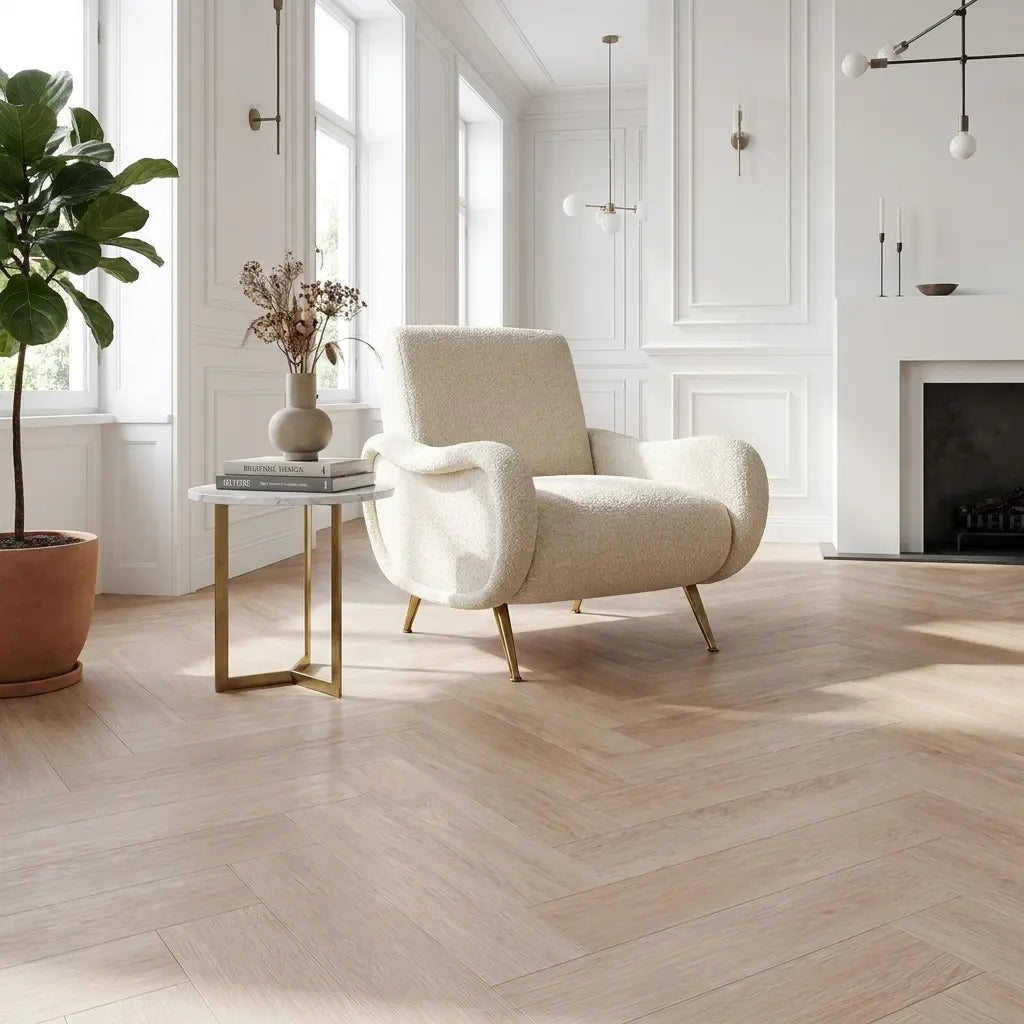 Dunea Visgraat Beige Oak Klik PVC - Afbeelding 7