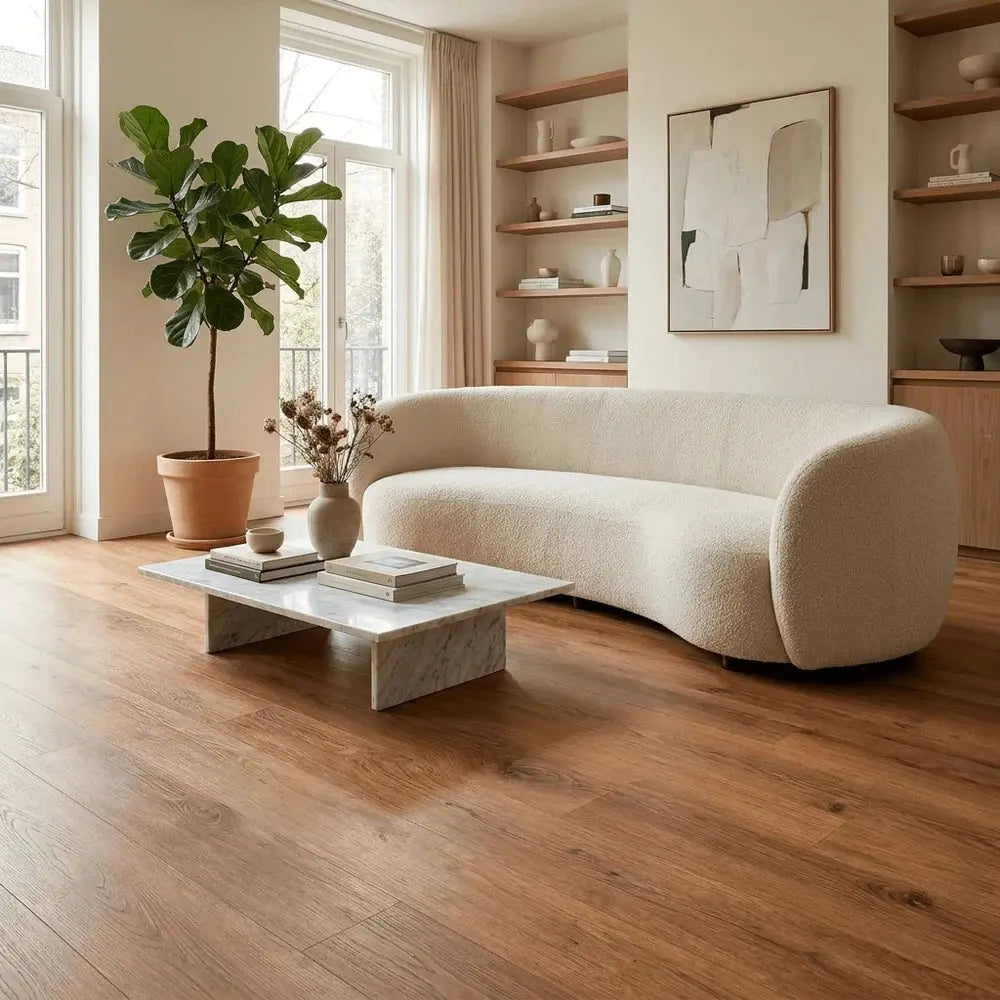 Dunea Rechte Plank Dark Oak Klik PVC - Afbeelding 3