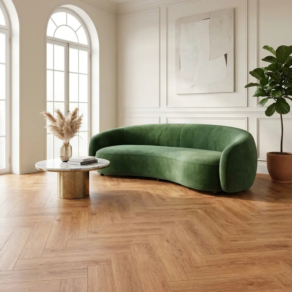 Dunea Visgraat Warm Oak Klik PVC - Afbeelding 3