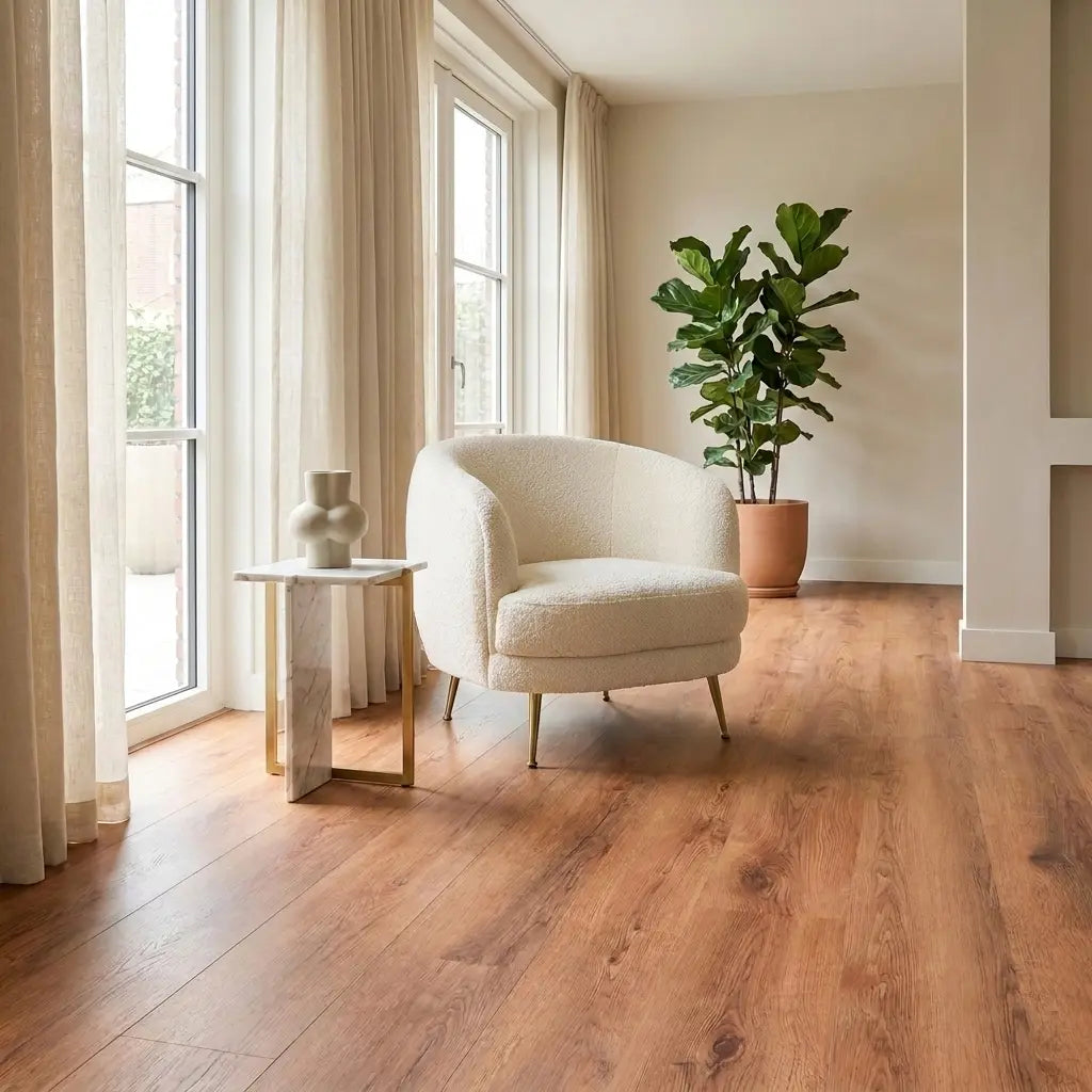 Dunea Rechte Plank Dark Oak Klik PVC - Afbeelding 4